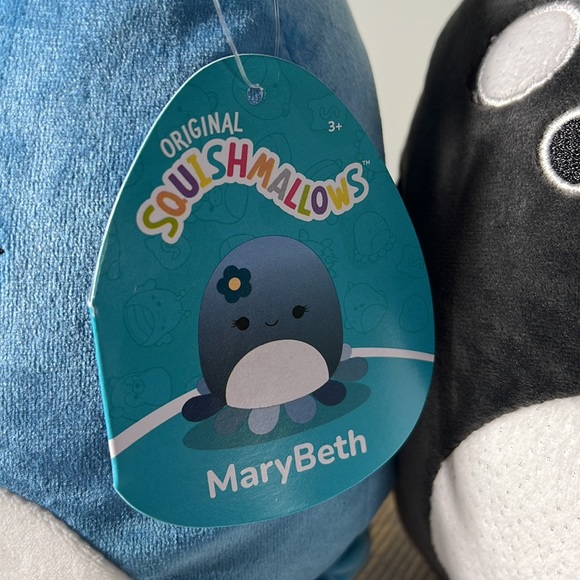 SQUISHMALLOWS BUNDLE 7.5" Under the Sea! Marybeth, Kai and Forina - Picture 5 of 10